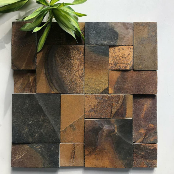 Mosaico de Pedra Ferro Telado