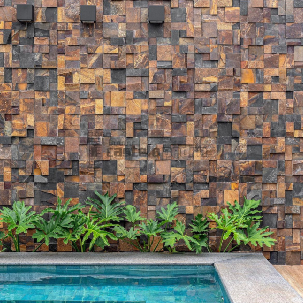Mosaico de Pedra Ferro Telado - Image 3